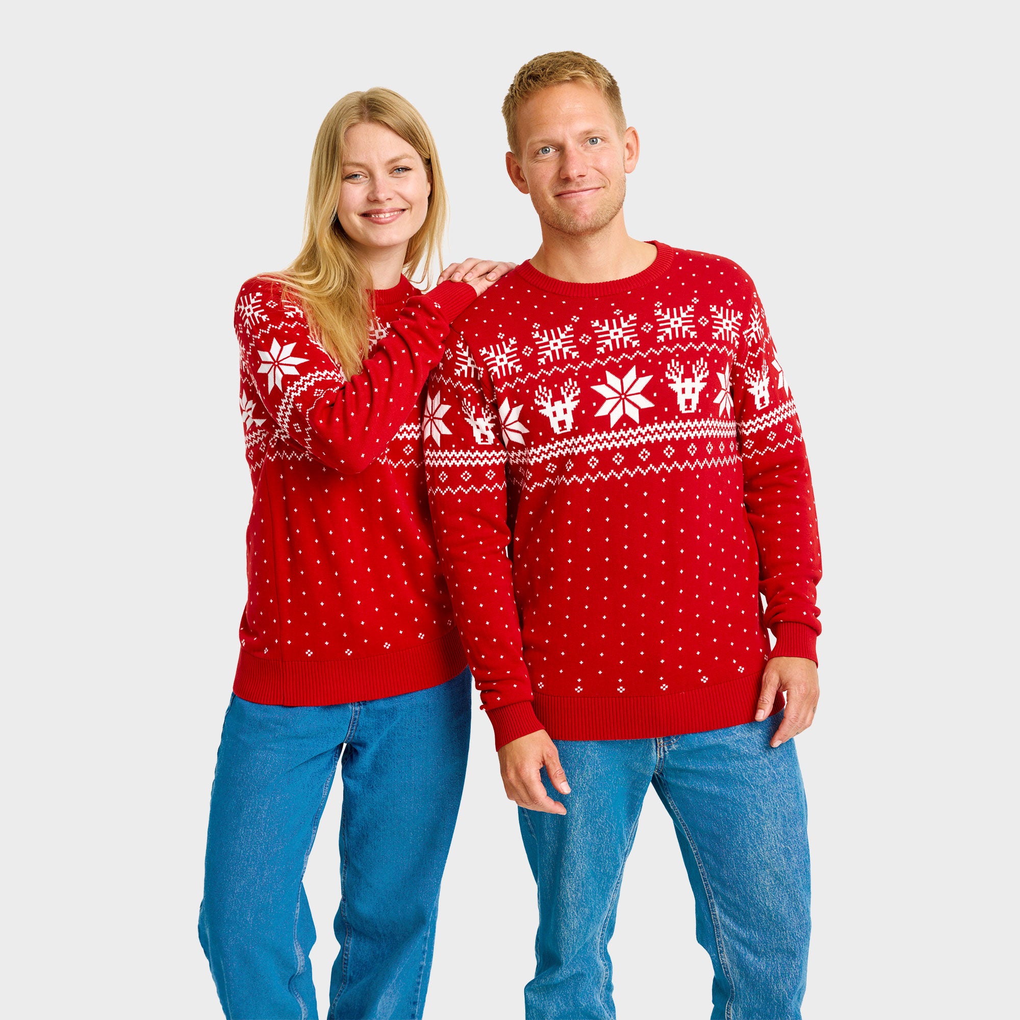 Den skandinaviske julesweater - Herre.